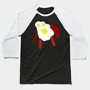 CREEPY ENGLISH BREAKFAST MAN - HALLOWEEN AND BREAKFAST LOVERS DESIGN  #SEPTCHO2020 Baseball T-Shirt